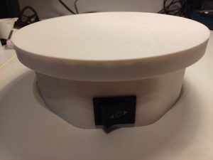 Plateau tournant électrique 12V