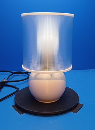 Lampe ronde design
