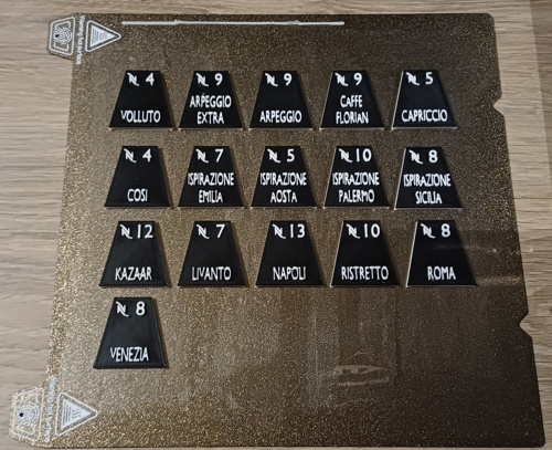 Plaquettes pour porte-capsules rotatif – Image 4