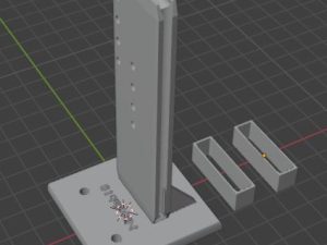 Support Switch à lamelle (derrière tire bille)